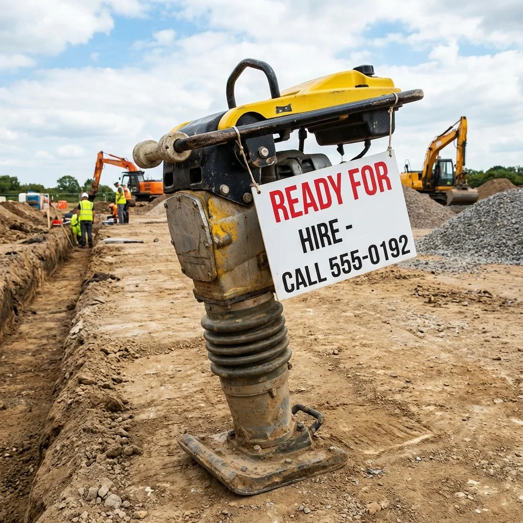 Earth Rammer – For Hire - Sri Sunil Pavers Service